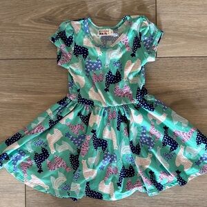 Dot Dot Smile Llama Dress